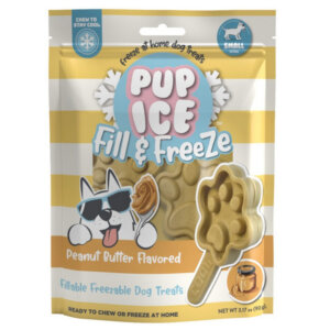 Pup Ice Fill & Freeze Peanut Butter Flavored Dog Treats 3 pk