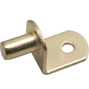 Richelieu Onward Gold Metal Shelf Shelf Support Pegs 1/4” 8 pk