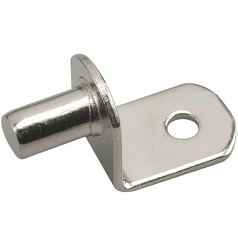 Richelieu Silver Metal Shelf Support Pegs 5mm 8 pk