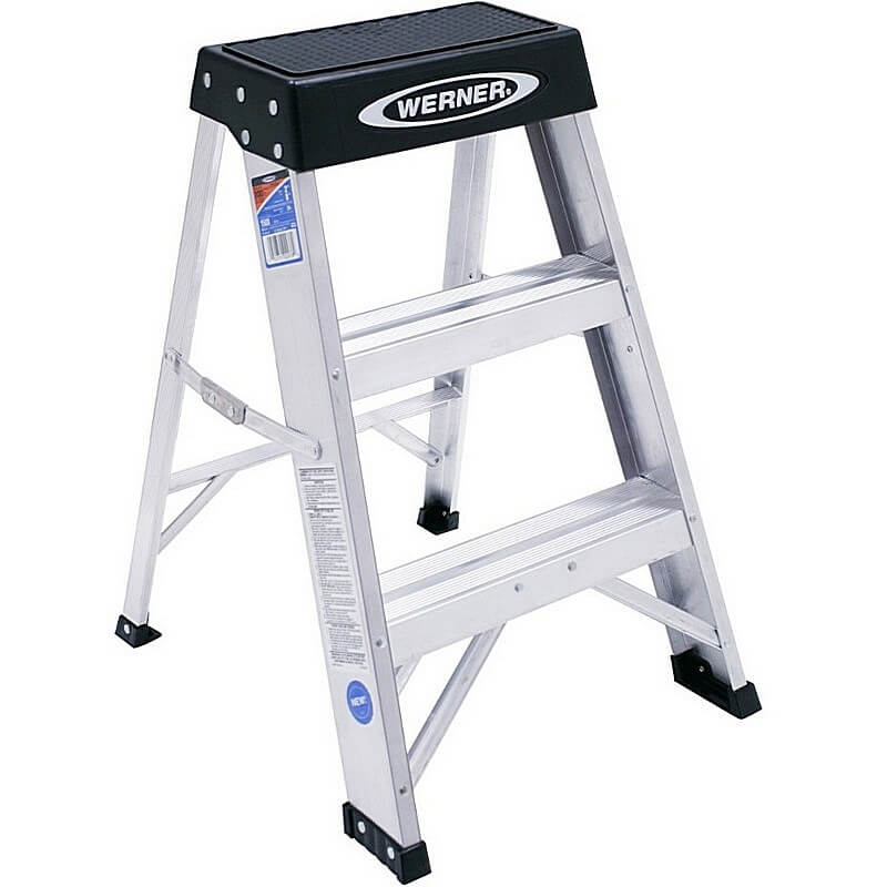 Werner Type IA Aluminum Step Stool 2’