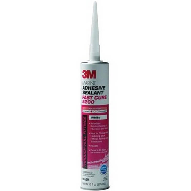 3M Fast Cure 5200 Marine Adhesive Sealant 10 oz