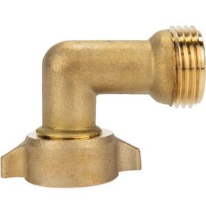 Camco 90 Degree Brass RV Water Hose Elbow