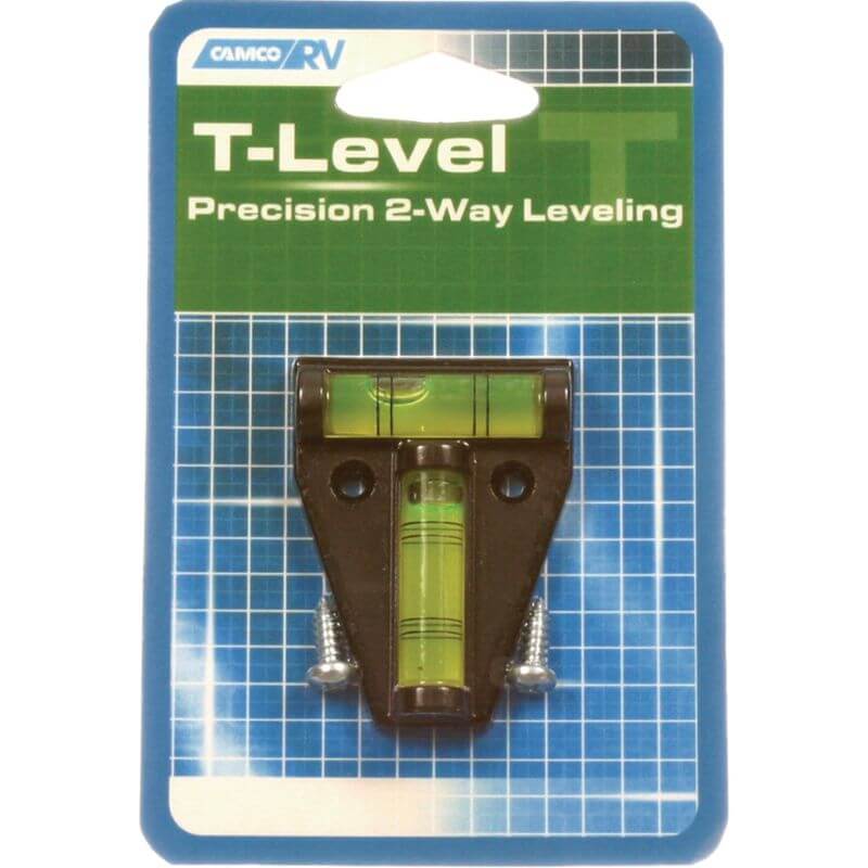 Camco Bubble T-Level for RV/Trailer