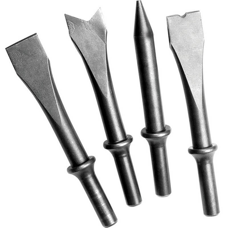 Campbell Hausfeld Air Hammer Chisel Bit Set 4 pc