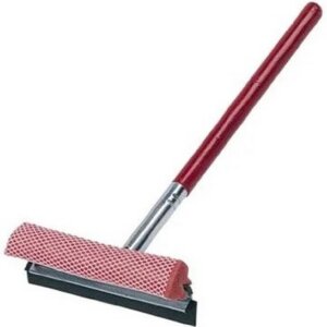 Carrand Metal-Wood Handle Squeegee 8”