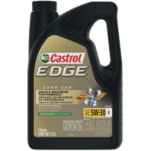 Castrol Edge 5W-30 Euro Car Engine Oil 1 qt