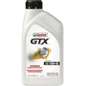 Castrol GTX 10W-40 Motor Oil 1 qt