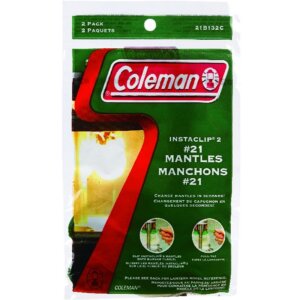 Coleman Insta-Clip #21 Plastic Lantern Mantles 2 pk