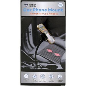 Diamond Visions Cup Holder Car Phone Mount