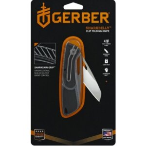 Gerber Sharkbelly Black Serrated Edge Folding Knife 7-3/4”