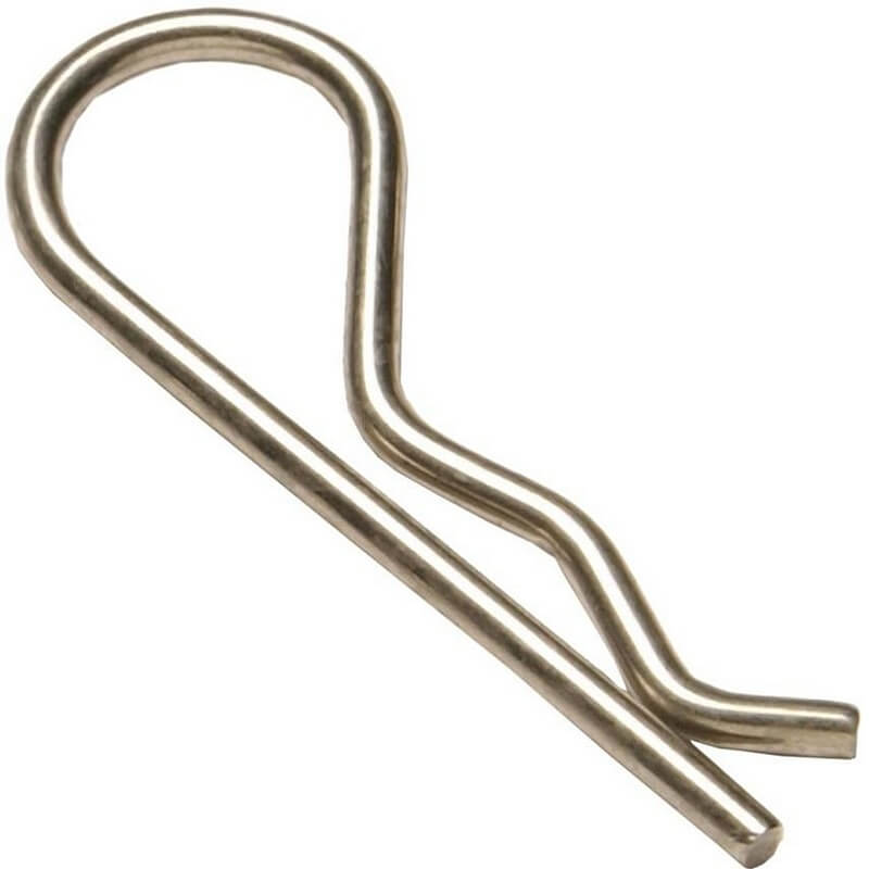 Hillman Zinc-Plated Steel Hitch Pin Clip 1/4”x4”