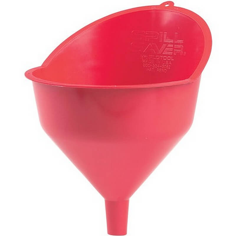 Hopkins FloTool Giant QuickFill Red Plastic Funnel 4 qt