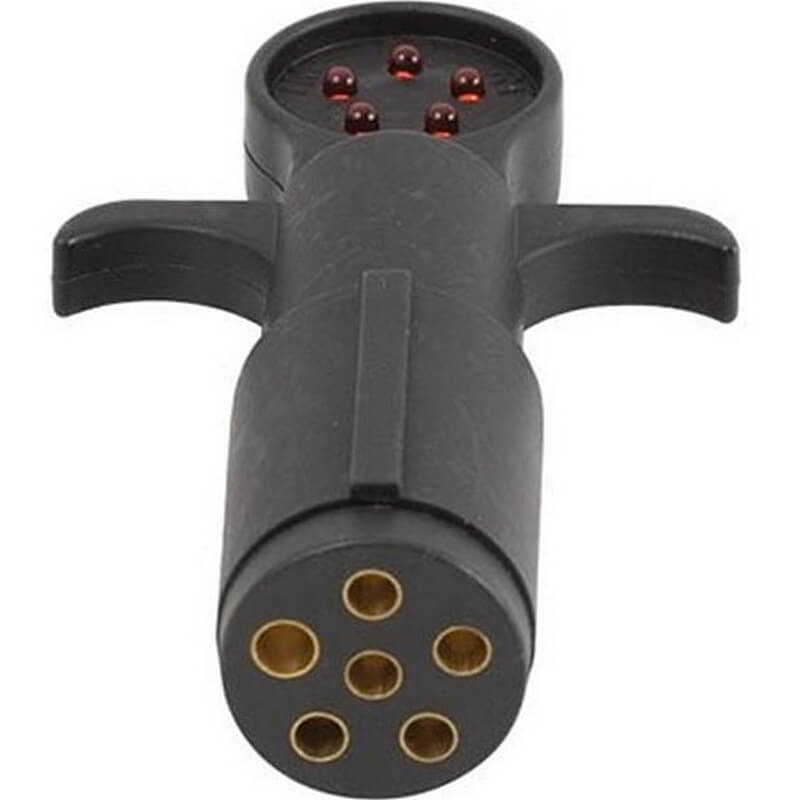 Infinite Innovations 6-Way Round Pin Trailer Circuit Tester