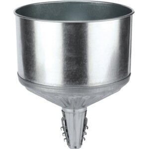 LubriMatic 75-008 Galvanized Steel Tractor Funnel 8 qt