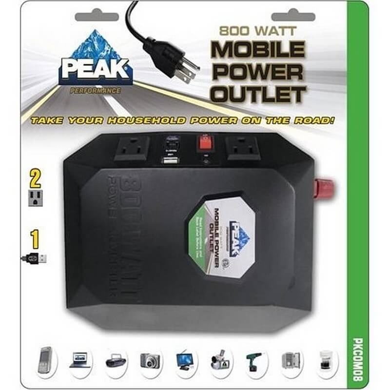 PEAK 800-Watt Mobile Power Outlet