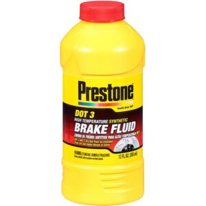 Prestone Heavy-Duty DOT 3 Brake Fluid 12 oz