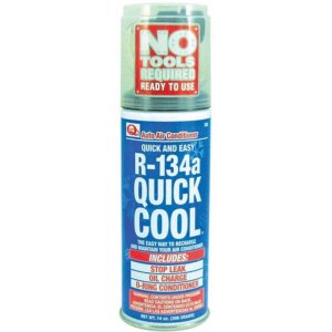 Quest R134a Quick Cool Air Conditioner Refrigerant 14 oz