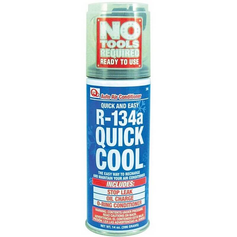 Quest R134a Quick Cool Air Conditioner Refrigerant 14 oz