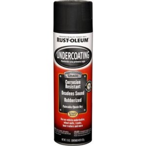 Rust-Oleum Professional Black Rubberized Undercoating Spray 15 oz