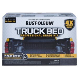 Rust-Oleum Professional Grade Textured Black Truck Bed Liner Kit 128 oz