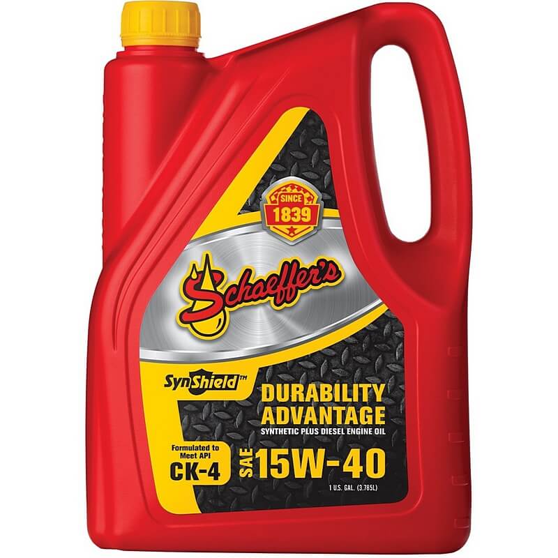 Schaeffer’s 700 SynShield Durability Advantage 15W-40 Diesel Engine Oil 1 gal