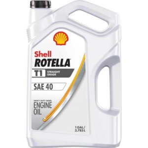 Shell Rotella T1 40 Heavy Duty Engine Oil 1 gal