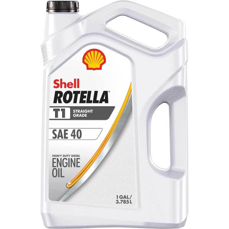 Shell Rotella T1 40 Heavy Duty Engine Oil 1 gal