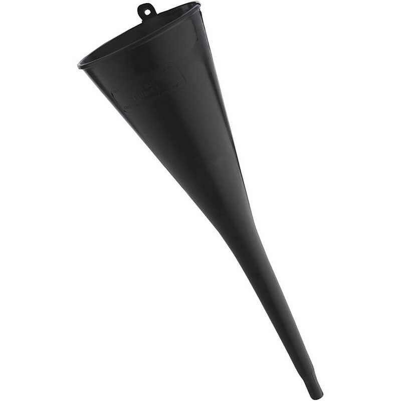 Shop Craft Heavy-Duty Black Poly Funnel 14-1/2”