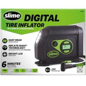 Slime Digital Tire Inflator/Gauge 12V