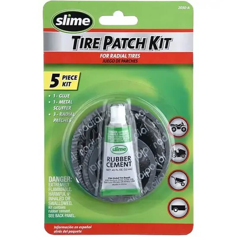 Slime Tire Patch 5-Piece Repair Kit