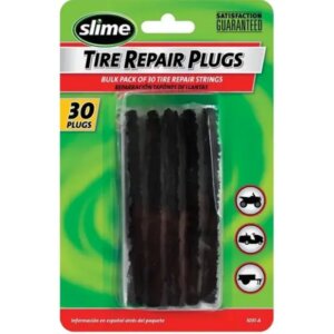 Slime Tubeless Black Tire Repair Plugs 30 pk