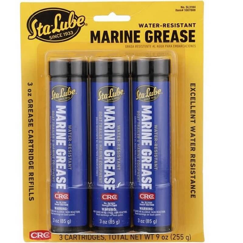 Sta-Lube Water-Resistant Marine Grease 3 oz 3 pk