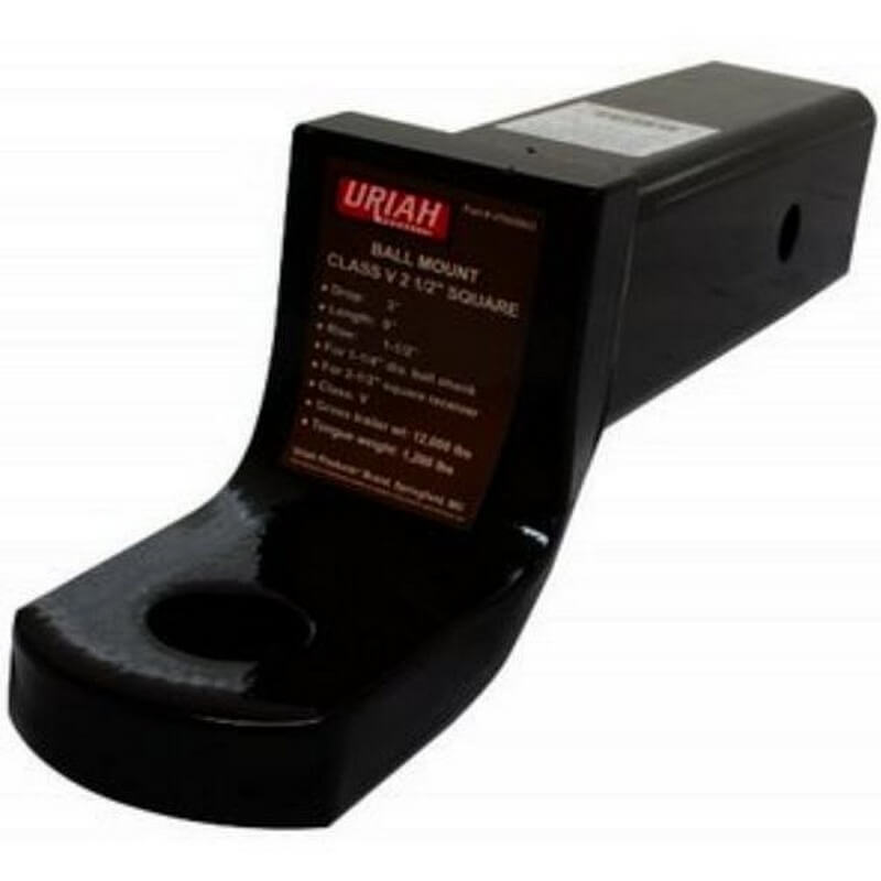 Uriah 3” Drop Heavy-Duty Ball Mount