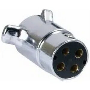 Uriah 4-Pole Round Trailer End Connector