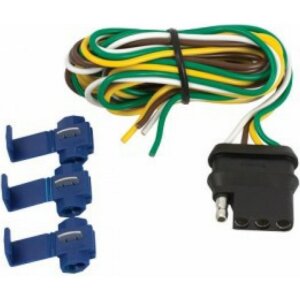 Uriah 4-Way 3-Splice Flat Pole Connector 48”