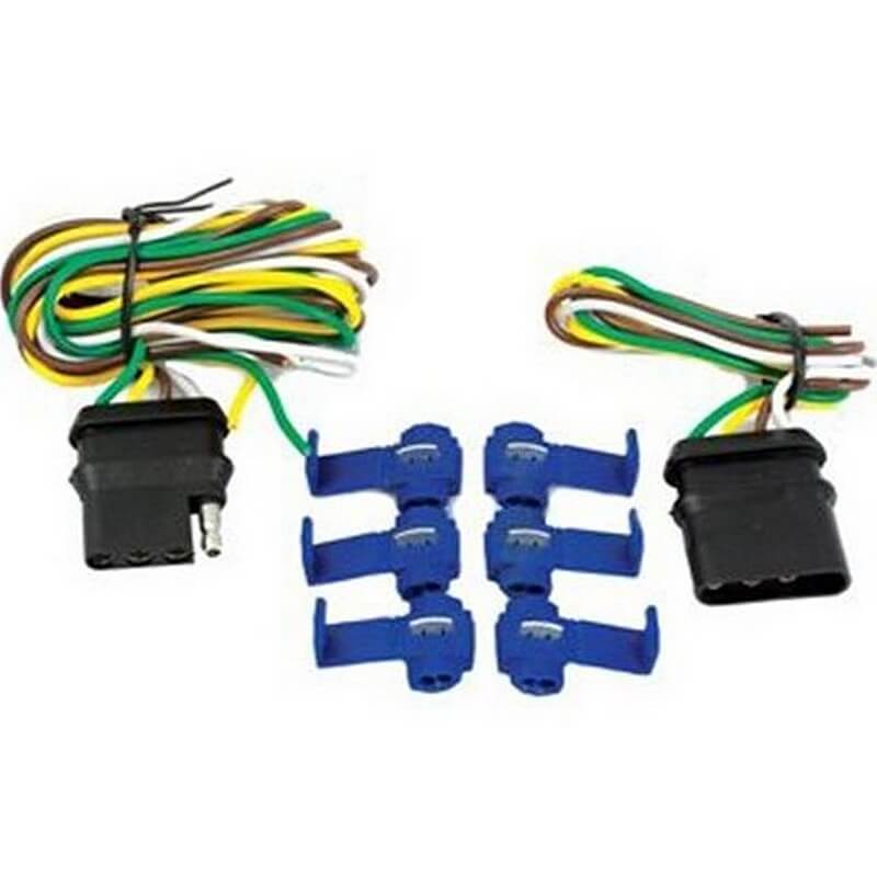 Uriah 4-Way Flat Trailer & Vehicle Wiring Kit
