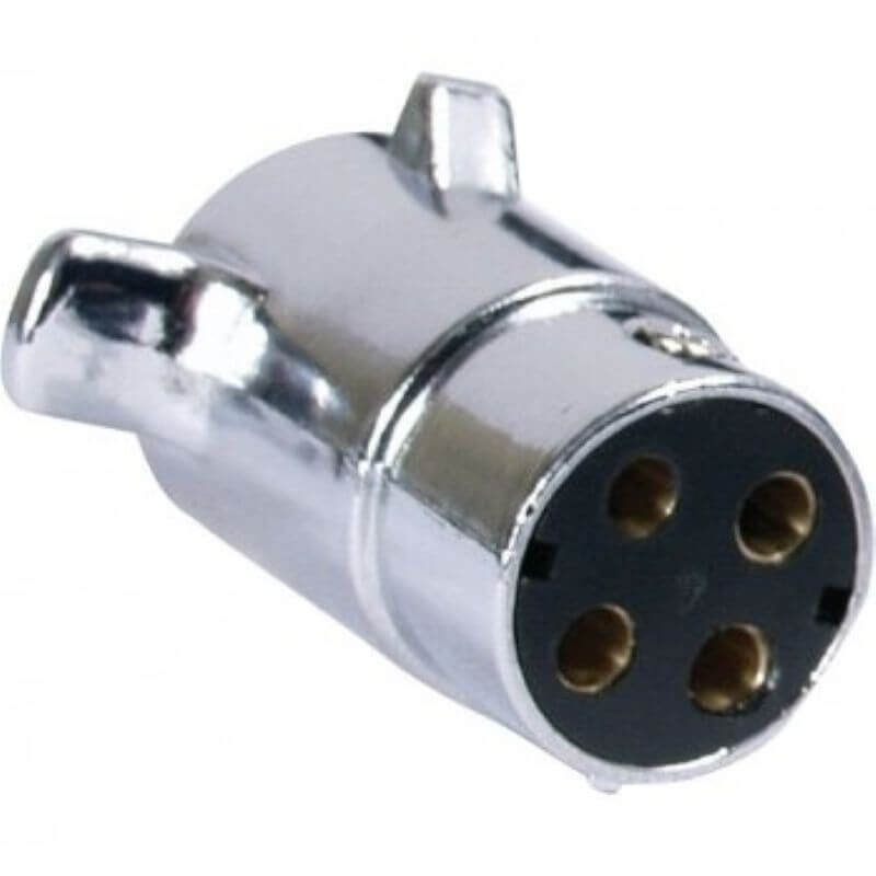 Uriah 4-Way Round Vehicle End Connector