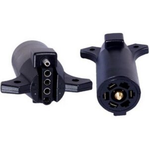 Uriah 6-Way to 5-Flat RV Trailer Connector Adapter
