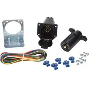 Uriah 7-Way RV Style Trailer & Vehicle Wiring Kit