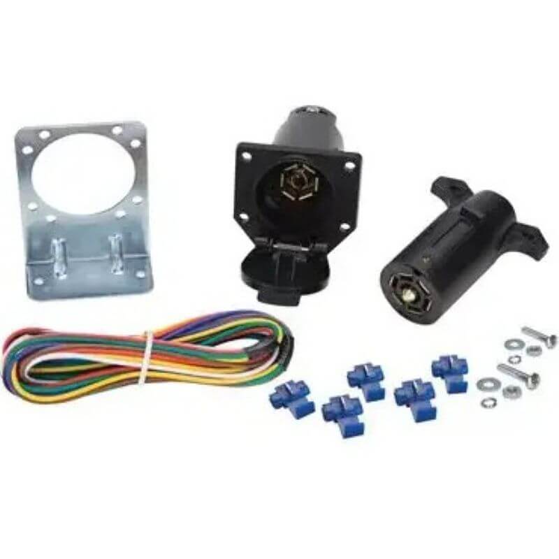 Uriah 7-Way RV Style Trailer & Vehicle Wiring Kit