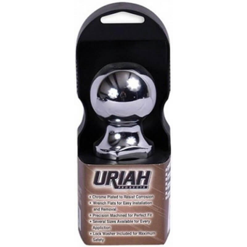 Uriah Chrome 2” Hitch Ball