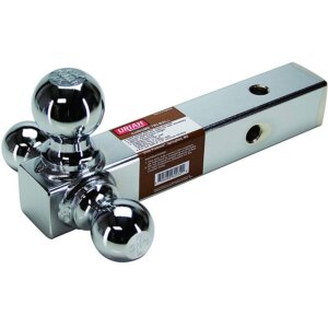 Uriah Chrome Tri-Ball Mount