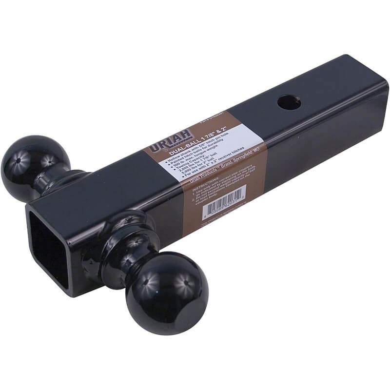 Uriah Dual-Ball Trailer Hitch Mount 1-7/8” & 2”