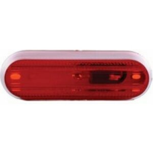 Uriah Oval Red Clearance Marker Light 3-1/2”x1-1/8”
