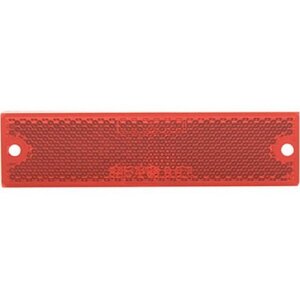 Uriah Rectangular Red Trailer Reflector 4-3/8”x1-1/8”