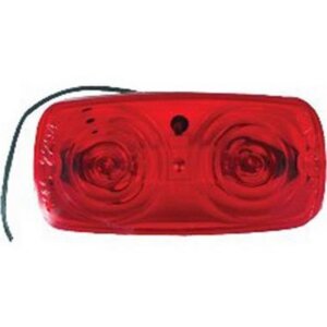 Uriah Red Double Bulls-Eye Lens Trailer Marker Clearance Light