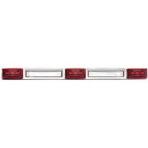 Uriah Red LED Sealed Identification Light Bar 14”