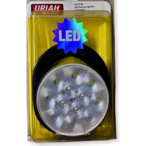 Uriah Trailer License Plate Bracket with LED Light Kit 4”