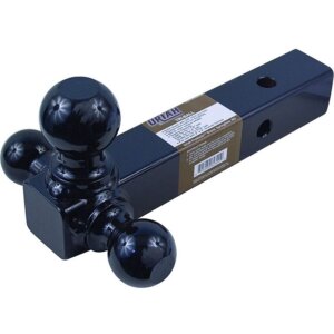Uriah Tri-Ball Black Powder Coated Trailer Hitch Mount