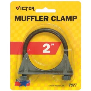 Victor Saddle-Type Steel Muflfer Clamp 13 ga 2”